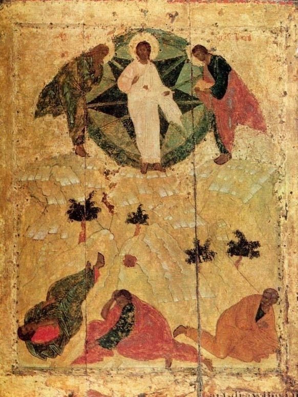 The Transfiguration, Novgorod school icon