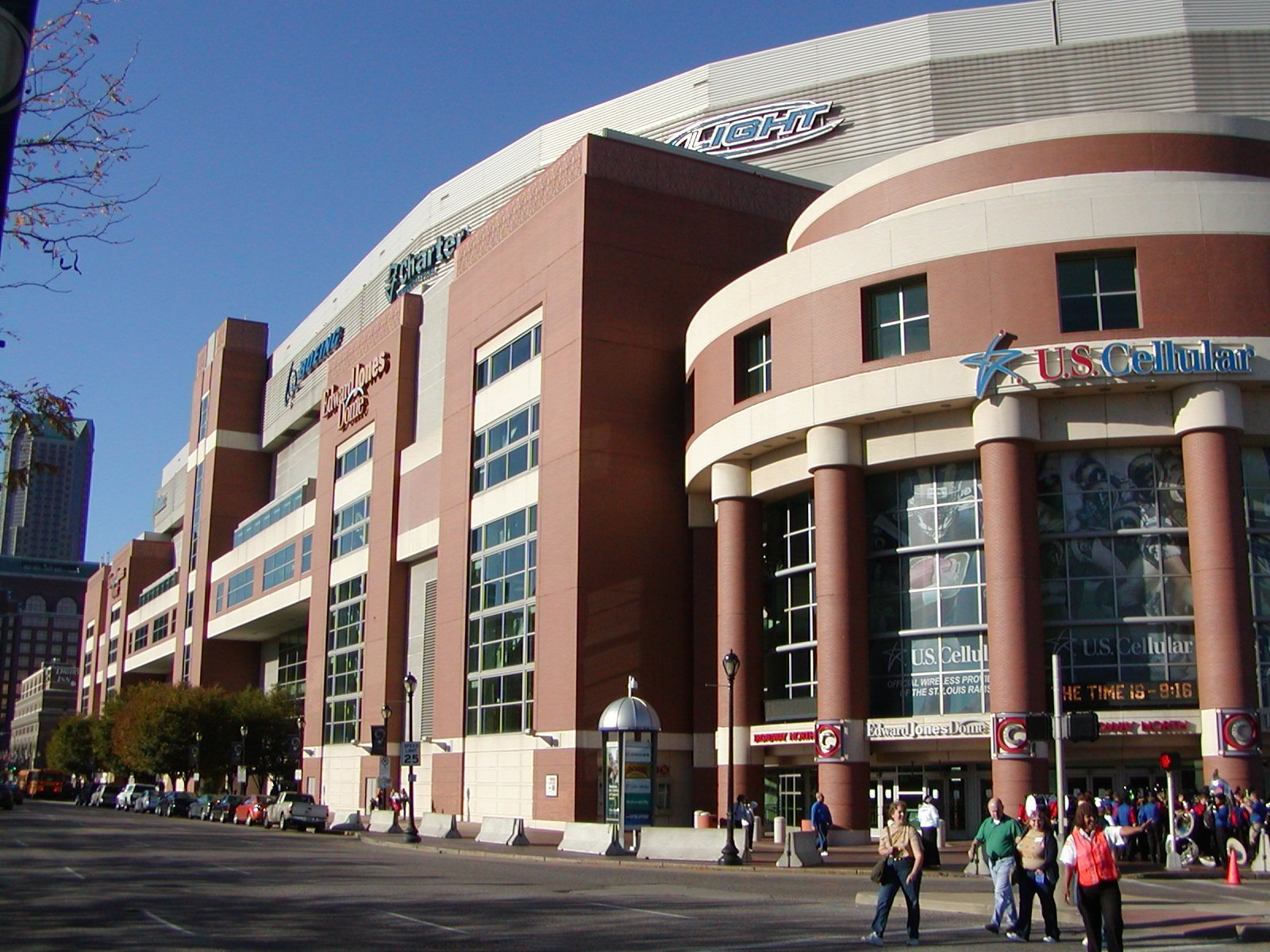 The Dome at America's Center, exterior