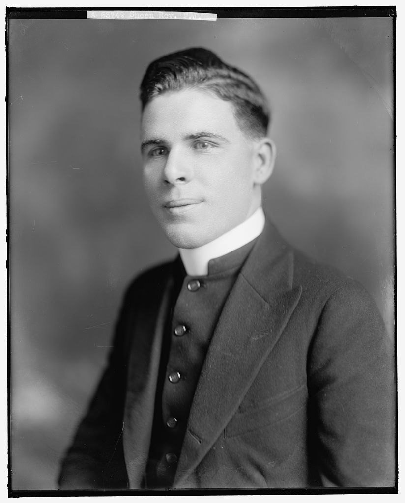 Fulton J. Sheen as a young priest